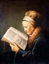 [Старая женщина за книгой(мать Рембрандта), 1630 Rijksmuseum (Амстердам, Нидерланды)]